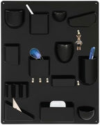 Creative Wall Storage Rack ABS Multi-Grid Storage (Black) by Unknown