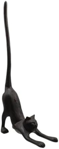 Cat Cast Iron Toilet Tissue Holder Toilet Paper Holder for Bathroom by TSNAMAY