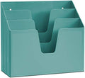 Acrimet Horizontal Triple File Folder Organizer Sorter, Letter Size, Green by Organizingyourlife
