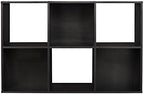 ClosetMaid 1574 Cubeicals Organizer, 6-Cube - Black - Image 5