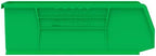 Akro-Mils 30234 AkroBins Plastic Storage Bins, 15"x5"x5", Green, 12-Pack - Image 2