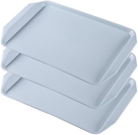 Boot Tray 3 Pack Boot Tray Plastic Door Mat for Garden, Bedroom, Entrance Area, Garage Shoe Mat,Blue by Unknown