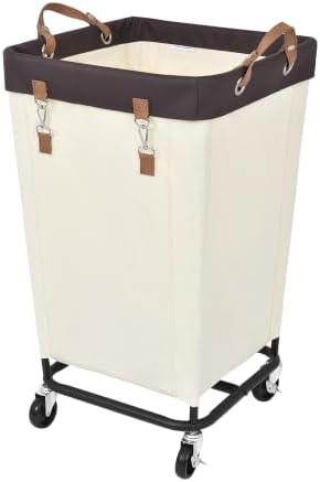 StorageWorks 160L Laundry Basket with Wheels, Rolling Hampers for Clothing by StorageWorks