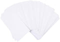 100pcs White Paper Cash Envelopes for Bills and Receipts Organizer by Veemoon