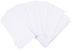 100pcs White Paper Cash Envelopes for Bills and Receipts Organizer by Veemoon