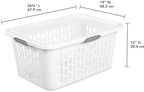 Sterilite Rectangular Laundry Basket, Plastic Clothes Hamper, 12-Pack - Image 6