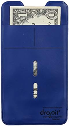 Two Color Bundle | Red & Blue |10 Each for a Total of 20 envelopes | Reuseable Dropit Safe Envelope for Safe Depositing of Currency and Money | Organize Coupon, Currency - Image 3