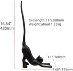 Cat Cast Iron Toilet Tissue Holder Toilet Paper Holder for Bathroom - Image 2