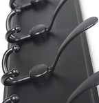 Dseap Coat Rack Wall - Heavy-Duty 38-1/4" Long, with Reinforced 10 Custom Tri-Hooks, Solid Wood Wall Hanger for Coats Hat Jackets - Rustic Farmhouse Entryway Hallway Storage, Black - Image 7