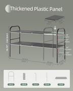 Under Sink Organizers and Storage,Expandable under cabinet organizer Shelf - Image 6
