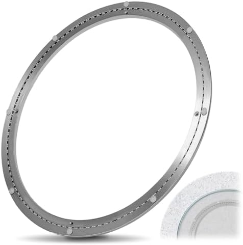 Lounsweer Lazy Susan Hardware Aluminum Alloy Turntable Bearing Large Mute Heavy Duty Swivel Plate 620 Lbs Load Lazy Susan Base Kit Rotating Ring for Dining Tabletop Corner Storage(Commercial Mute 24) by Lounsweer