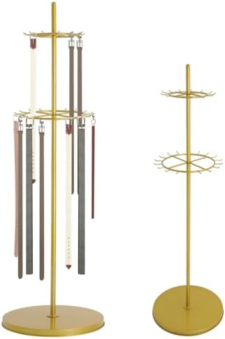 Floor Standing Belt Display Rack, 66in Height Display Stands for Belts by Unknown