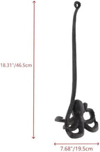 18.31" Rustic Octopus Toilet Paper Holder,Metal - Image 2