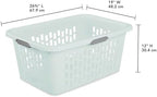 Sterilite Rectangular Laundry Basket, Plastic Clothes Hamper, 12-Pack - Image 3