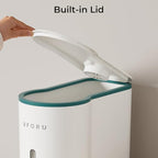 UFORU Rice Dispenser 13 LB,Airtight Storage Container With Measuring Cup - Image 4