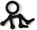 Three by Three Seattle Baby Wall-Mounted Coat Rack, Black Metal by ThreebyThreeSeattle