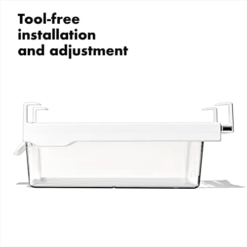 OXO Good Grips Fridge Undershelf Drawer 10 in - for Deli Meat, Cheese, Produce and More - Image 4