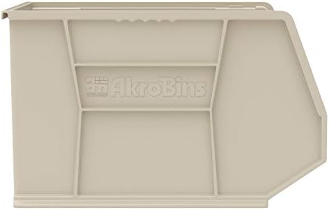 Akro-Mils 30270 AkroBins Plastic Storage Bins, 18"x16"x11", Stone, 3-Pack - Image 2