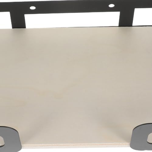 Ironing Board Hanger Black with Removable Hook Wall Mounted - Image 3