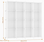 HOMIDEC Closet Organizers and Storage, 16 Cube Storage Organizer, White - Image 6
