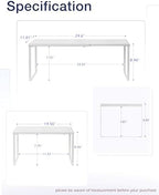 Nxconsu Expandable Cabinet Shelf, Shelf Riser for Cabinets, 11.8" White - Image 3