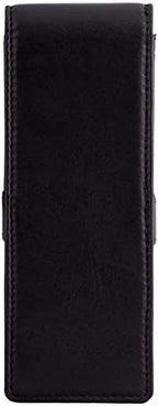 DiLoro Leather Triple Pen Case Pencil Pouch Holder for Three Fountain Ballpoint Rollerball Pens and Pencils - Image 4