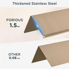 FORIOUS Toilet Paper Holder with Shelf, Commercial Toilet Paper Dispensers - Image 5