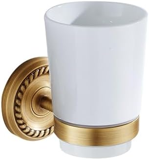 Antique Bronze Toothbrush Holder for Bathroom Tumble Holder Wall Mounted by PINMING