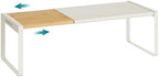 SONGMICS HOME Spice Rack, Expandable Cupboard Shelf Orgnizer,Bamboo by SONGMICSHOME
