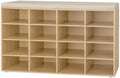 DINZI LVJ Shoe Storage Bench with Cushion, 16-Cubby Shoe Rack with Seat by DINZILVJ