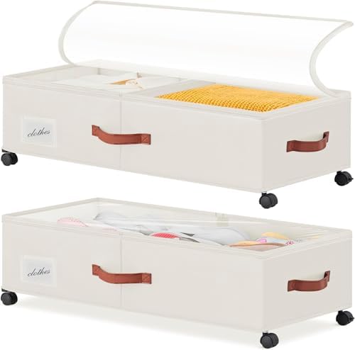 Under Bed Storage Container for Bedroom: by Unknown