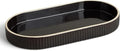 Preston Lane Ceramic Vanity Tray for Bathroom Countertop, Large, Ink by Unknown