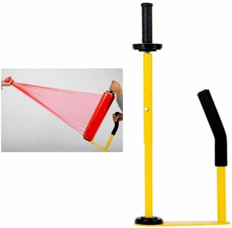YIYIBYUS Stretch Film Dispensers - Pallet Stretch Film Packing Machine Shrink Wrap Dispenser Holder, Adjustable Wrap Dispenser, Hand Stretch Wrapping Tool For 18-20 Inch - Image 3