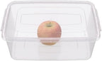 12 Packs Clear Storage Latching Boxes, 16 Quart Plastic Storage Latching Bin with Lid - Image 7
