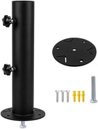 Universal Granite Umbrella Stand Tube Outdoor, Stone Umbrella Tube Base, Table Umbrella Tube Bracket, DIY Metal Tube Umbrella Mount, Marble Flag Pole Stake Holder by VANROUG