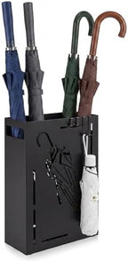 Goplus Metal Umbrella Holder, Indoor Umbrella Stand Freestanding, Black by Goplus