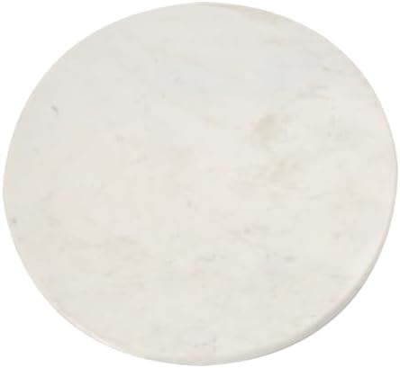 Creative Co-Op Marble Lazy Susan, White - Image 7