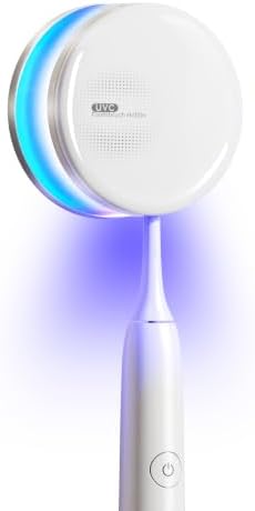 UV Toothbrush Sanitizer Holder, Dual Mode Cleaning with Ambient Lighting by Unknown