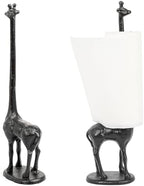 Sungmor Freestanding Cast Iron Giraffe Paper Towel Holder -18.5 Inches Tall - Image 5