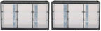 CRAFTSMAN Storage Organizer Bin System, 9 Compartment, Plastic (CMST40709) (Pack of 2) by CRAFTSMAN