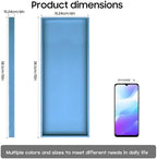 Vanity and Bathroom Tray, 15" ABS Countertop Organizer,Waterproof Vanity Tray for Toilet Tank,Perfume,Soap,Keys,Bathroom Accessories,Kitchen and Bath Trays,Non Slip Small Trays,Blue,2 Pack - Image 6