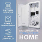 OnQ 30” in Wall Media Box w/Universal Mount Grid & Customizable Knockouts - Image 4