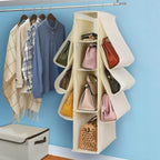 Tofficu Hanging Handbag Organizer for Closet and Back Door, Nonwoven Metal - Image 6