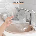 YOUNTHYE 6PCS 15inch Fridge Organizer Bins Breastmilk Freezer Storage Organizer Narrow Freezer Organizers Bins Long Clear Plastic Storage Bin for Pantry Plastic Storage Bin for Breast Milks, Freezer - Image 4
