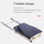 Wall-Mounted Ironing Board Cabinet, Compact Fold Down Station with Garment Hooks, Space Saving Design for Home, Apartments, Dorms - Image 3