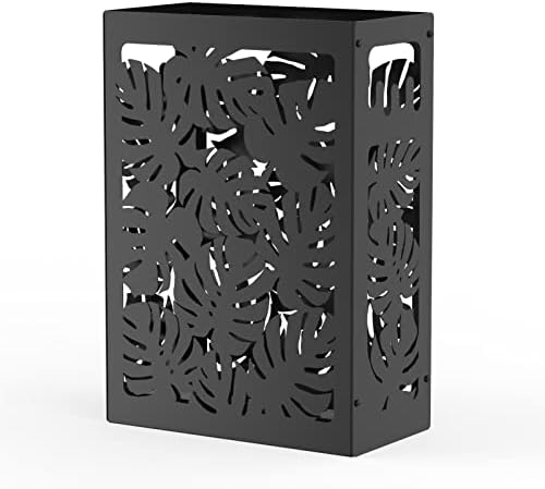 Mango Steam Monstera Umbrella Holder Stand for Home or Office Entryways (Black, Monstera) - Image 2