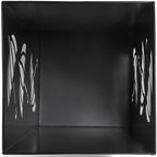 Okllen Metal Umbrella Holder, Square Umbrella Stand Rack for Entryway, 6.3" x 6.3" x 16.5", Black (Pack of 2) - Image 4