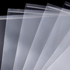 100 Pack Plastic Envelopes, 13x9 Inch Reusable Clear Polypropylene Envelope Folder with Snap Closure, A4 Size Envelope Waterproof File Folders for Home, Office Supplies - Image 4