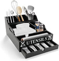 Large Kitchen Utensil Holder with Drawer Organizer for Party Picnic by IUMLXJO