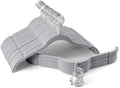 Sishynio Velvet Hangers 50 Pack, Non-Slip Slim Felt Clothes Hangers Gray by Sishynio